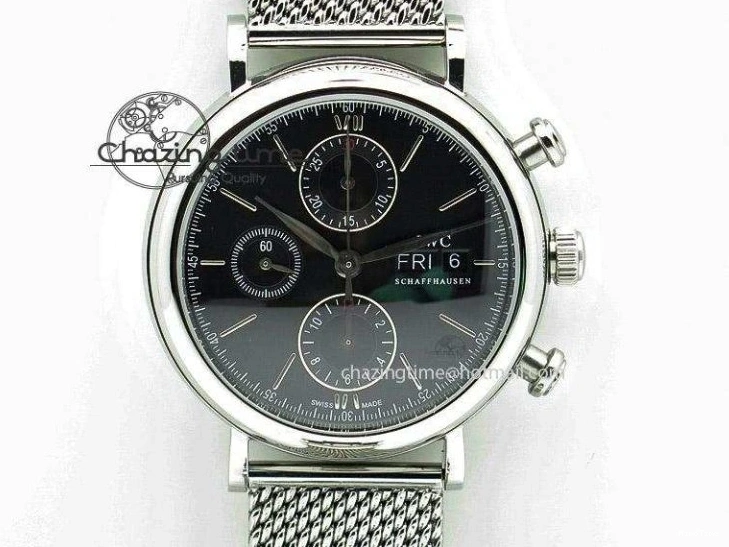 MIROTIME 0418 Practical Calatrava 5524 Pilot Travel Time SS GRF Blue Dial on Black Leather Strap A324 V 7107